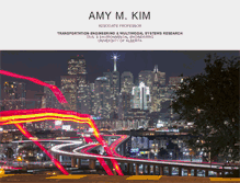 Tablet Screenshot of amymkim.com